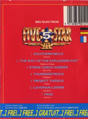 Rick Hanson 2 - Project Thesius (1986)(Robico Software) box cover back